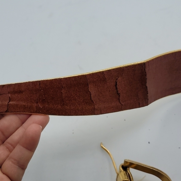 Vintage Gold Waist Best With Jeweled Buckle Size 26 main image 11